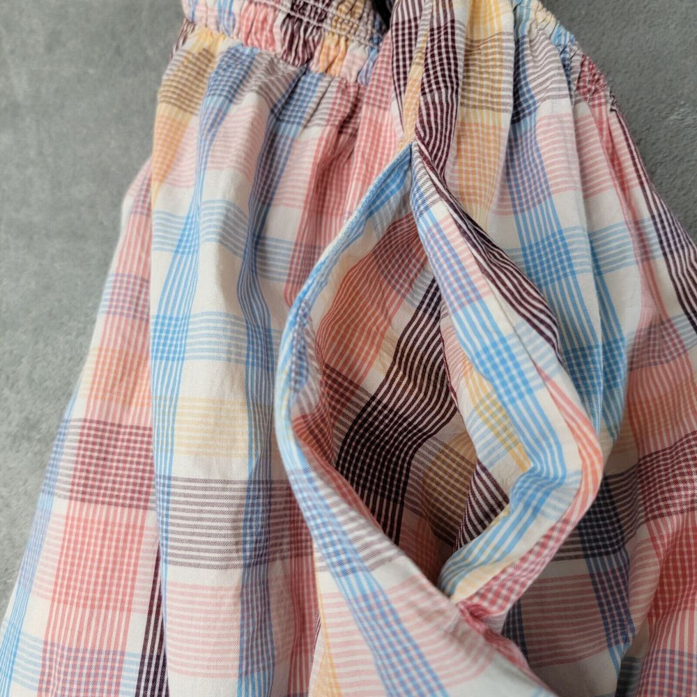Pastel Plaid Maxi Dress - Picture 12 of 15